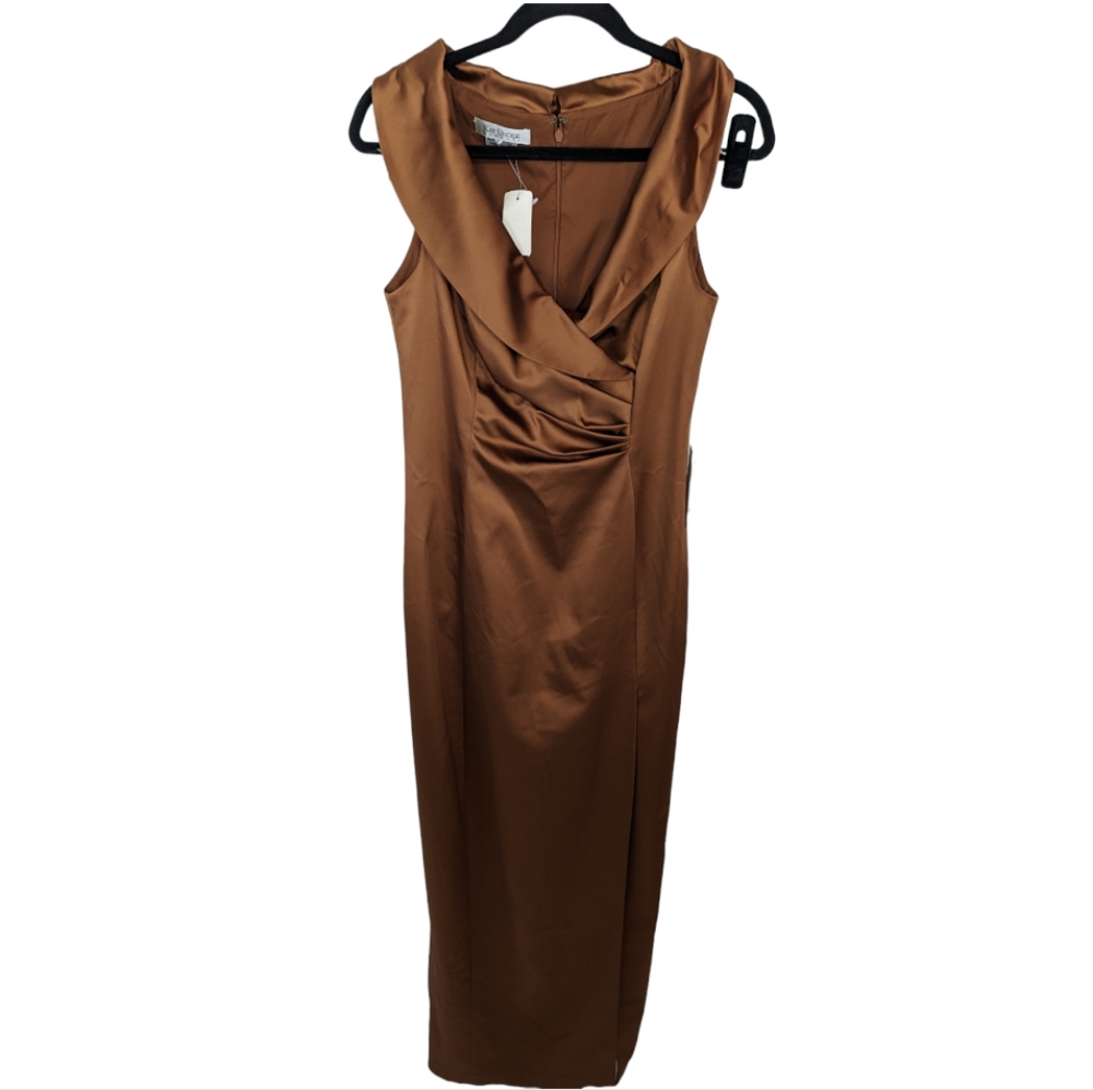 Kay Unger NY Bronze Dress NWT